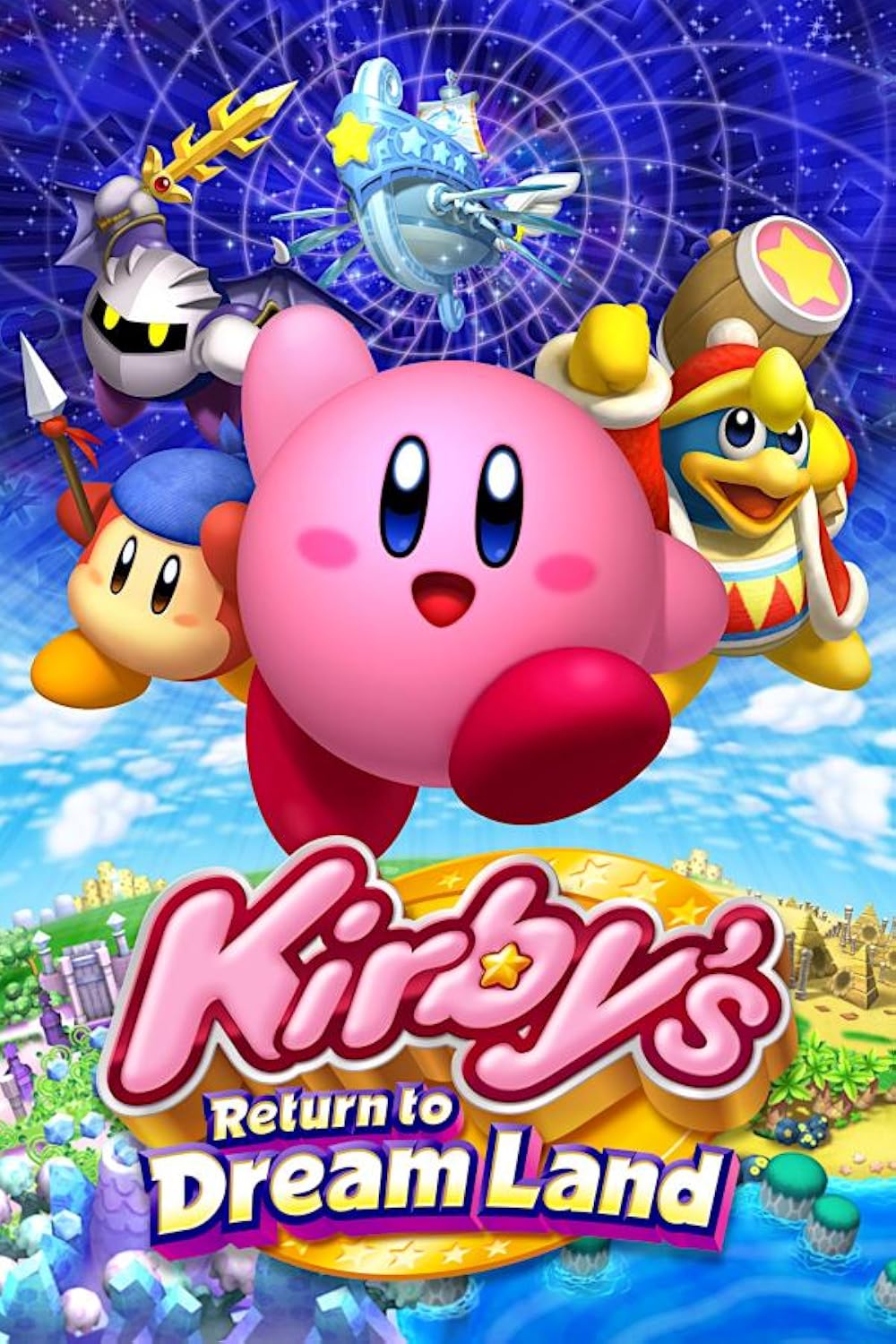 Kirby's Return to Dream Land cover art
